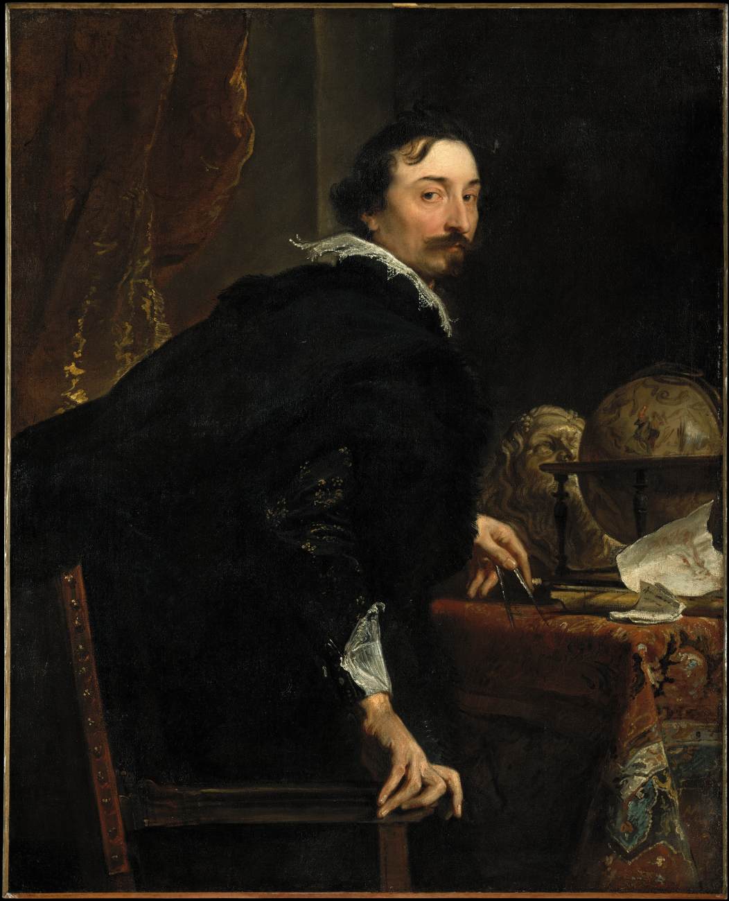 Portrait of Lucas van Uffel