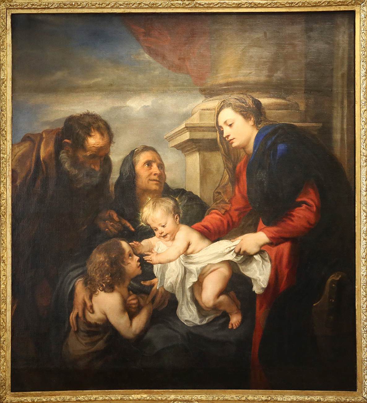 Holy Family with Sts Elisabeth and the Infant St John