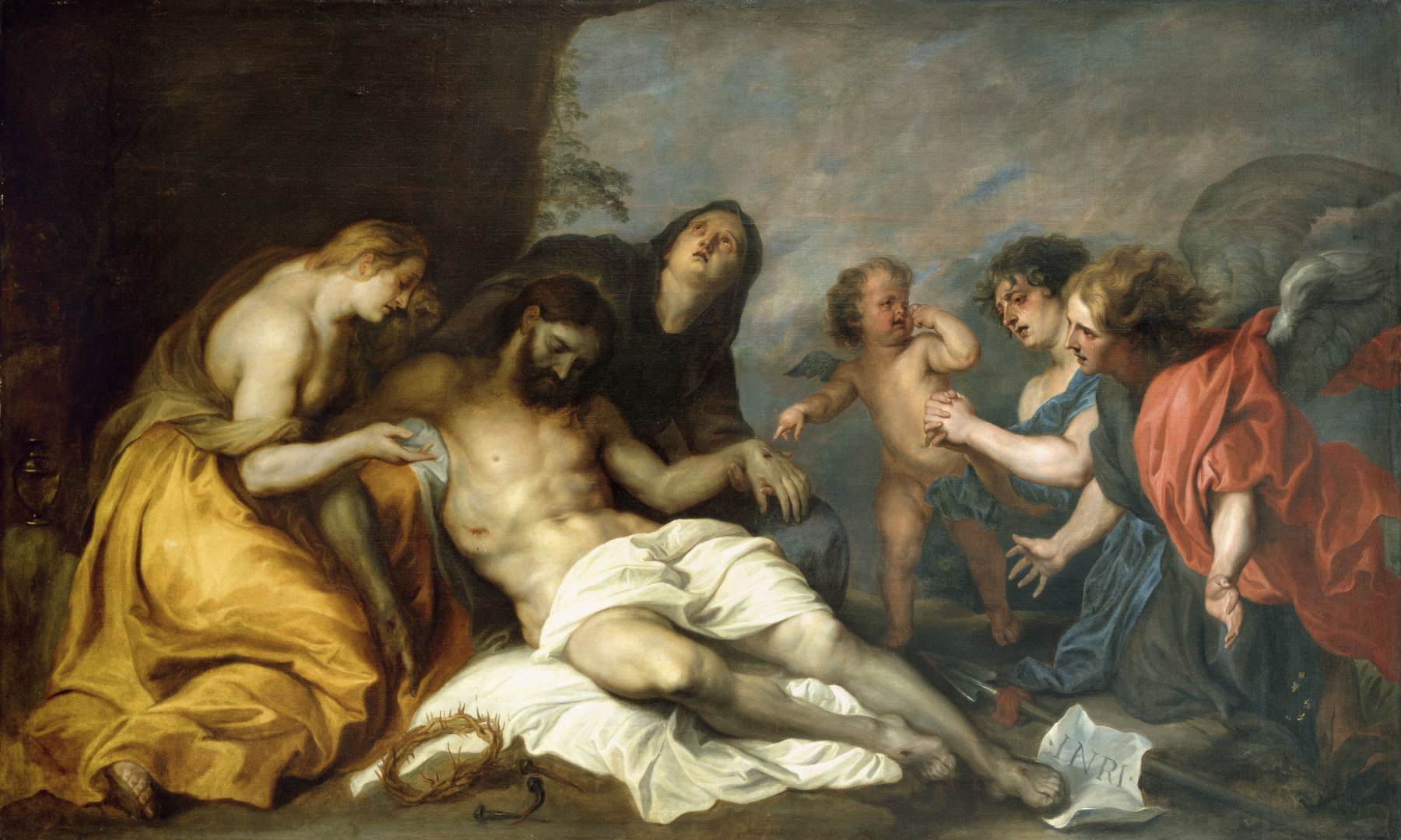 Lamentation over the Dead Christ
