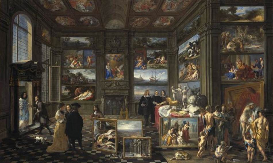 Interior of an Imaginary Picture Gallery