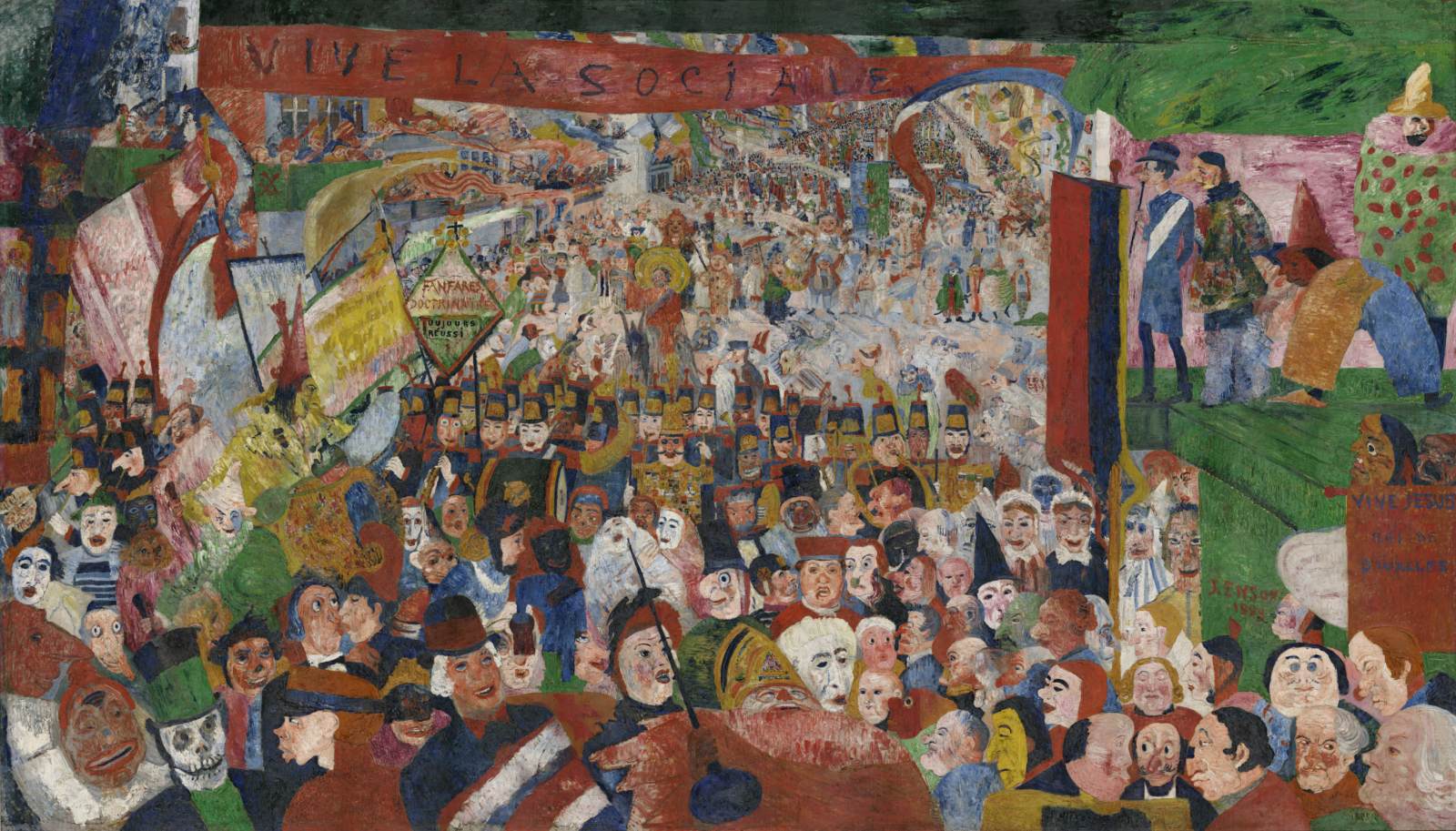 Christ's Entry into Brussels in 1889