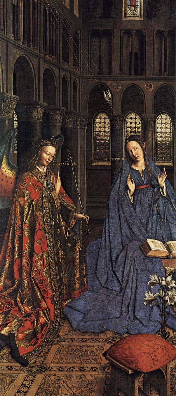 The Annunciation (detail)