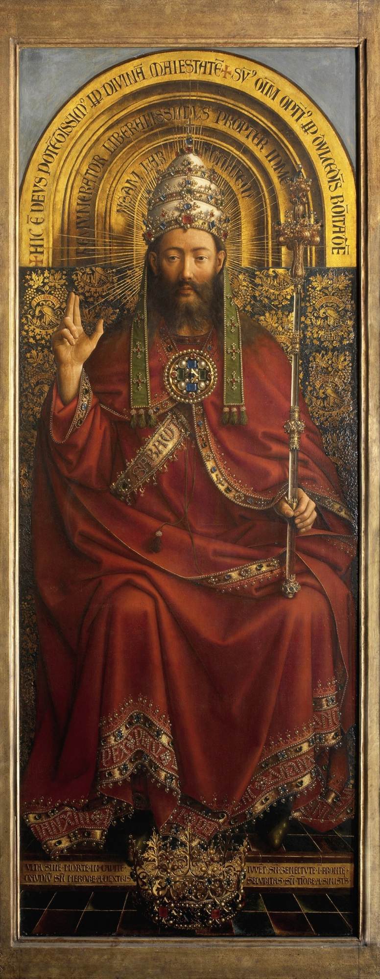 The Ghent Altarpiece: God Almighty