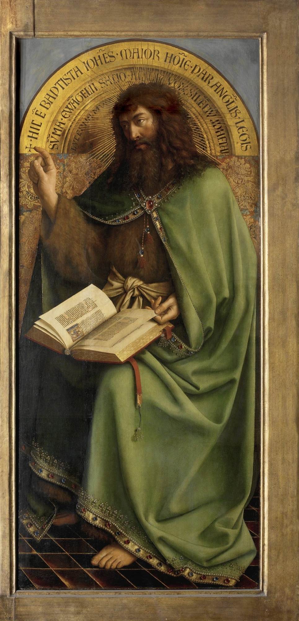 The Ghent Altarpiece: St John the Baptist