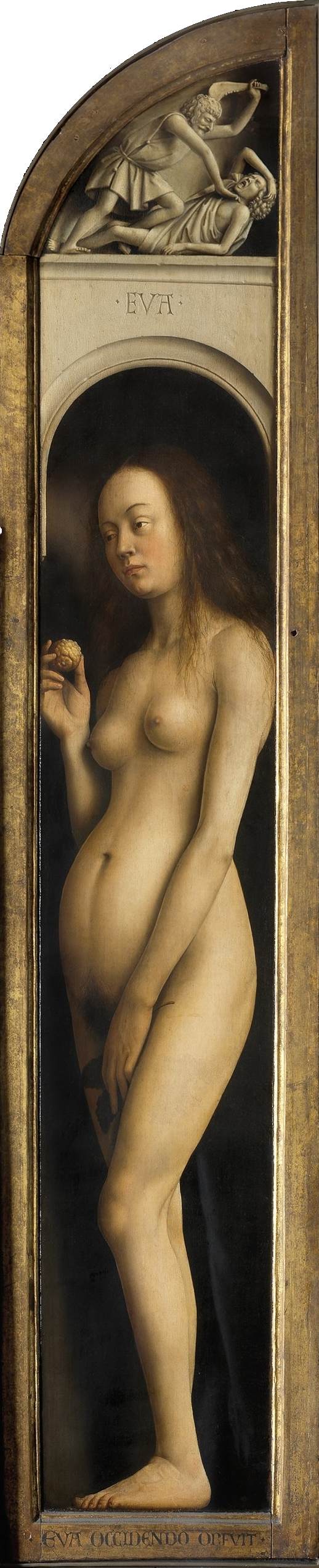 The Ghent Altarpiece: Eve; The Killing of Abel