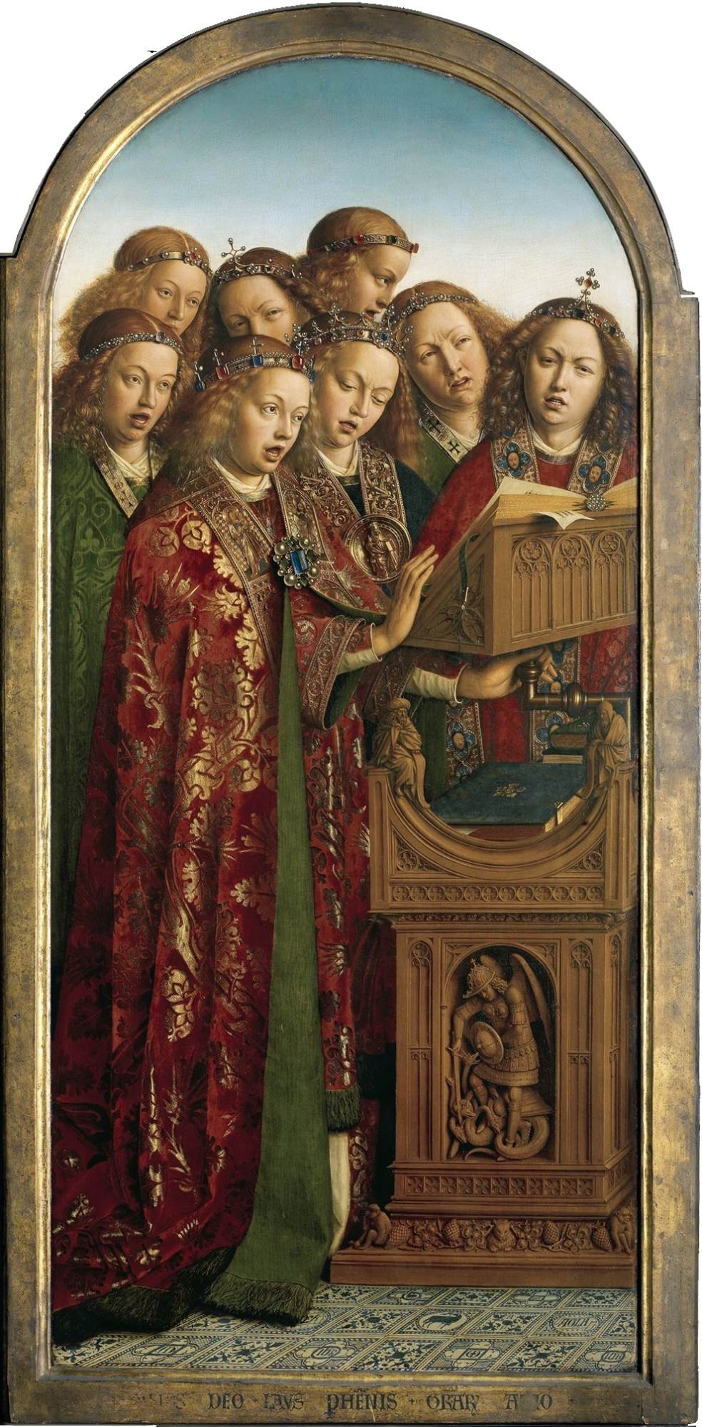 The Ghent Altarpiece: Singing Angels