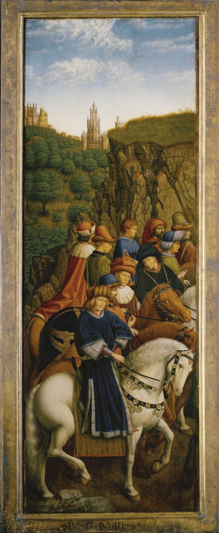 The Ghent Altarpiece: The Just Judges