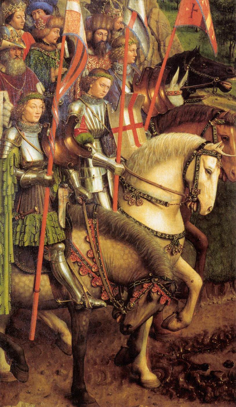 The Ghent Altarpiece: Adoration of the Lamb (detail)