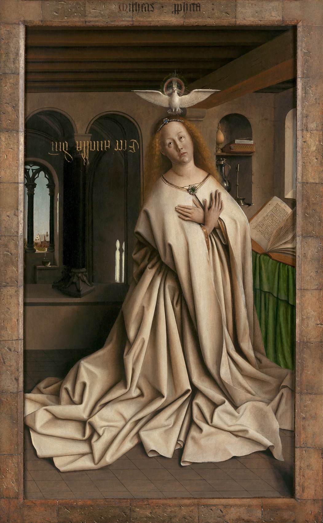 The Ghent Altarpiece: Mary of the Annunciation