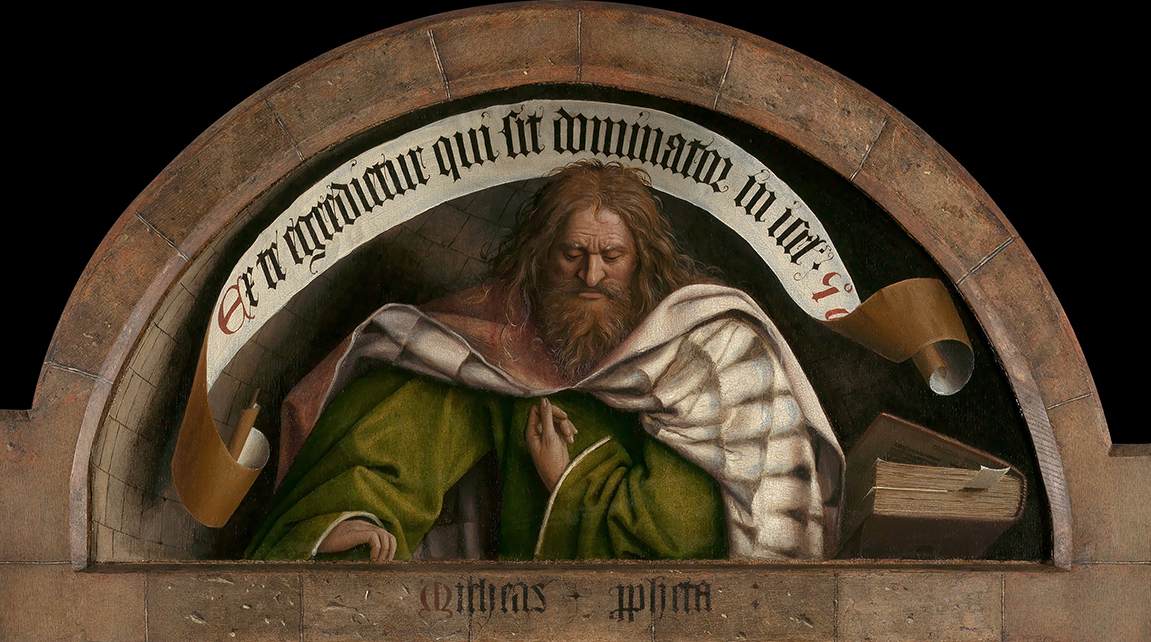 The Ghent Altarpiece: Prophet Micheas