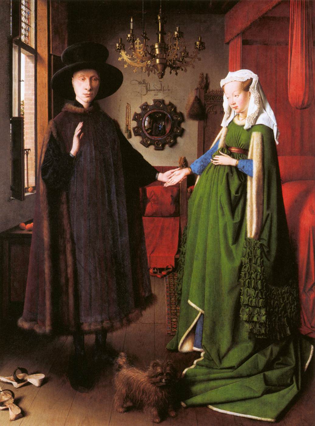 Portrait of Giovanni Arnolfini and his Wife