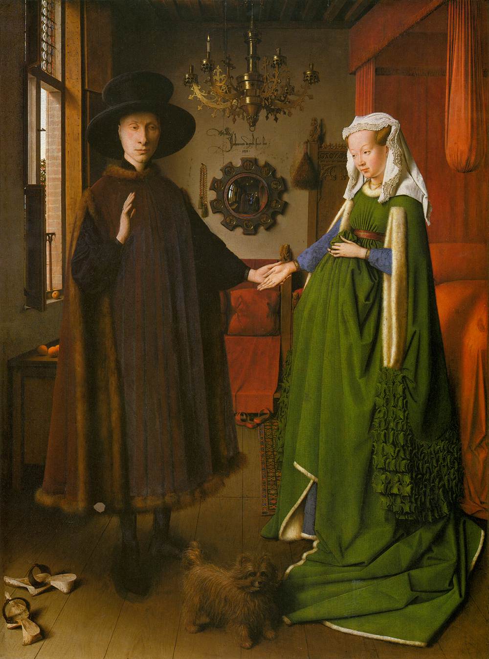 Portrait of Giovanni Arnolfini and his Wife