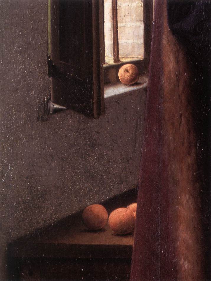 Portrait of Giovanni Arnolfini and his Wife (detail)