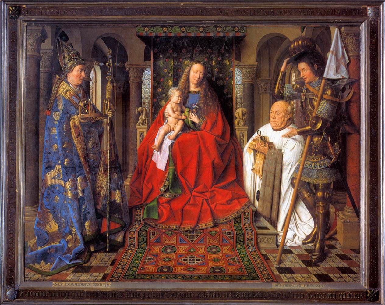 The Madonna with Canon van der Paele