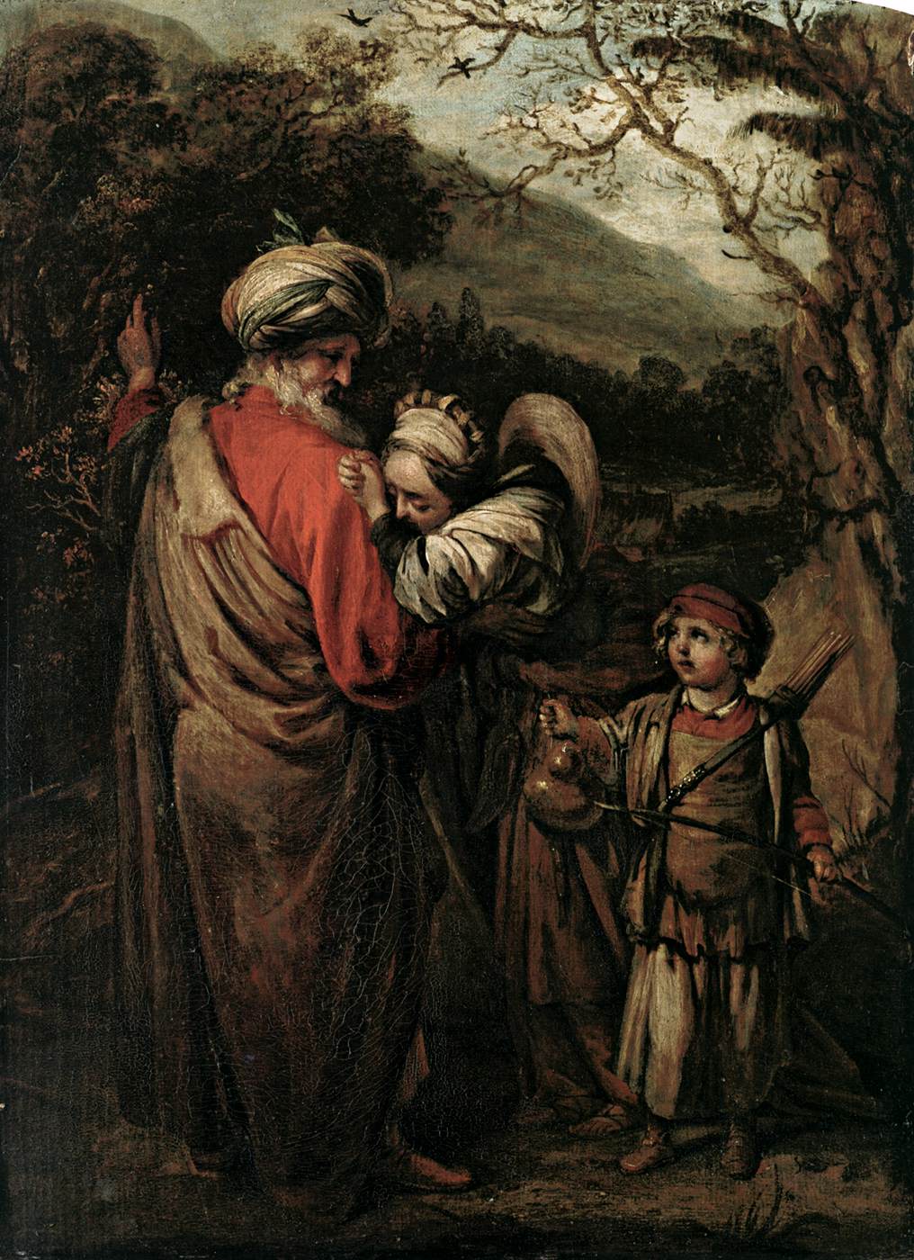 Abraham Dismissing Hagar and Ishmael