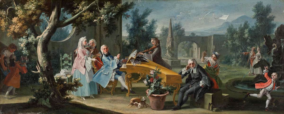 A Concert in a Garden