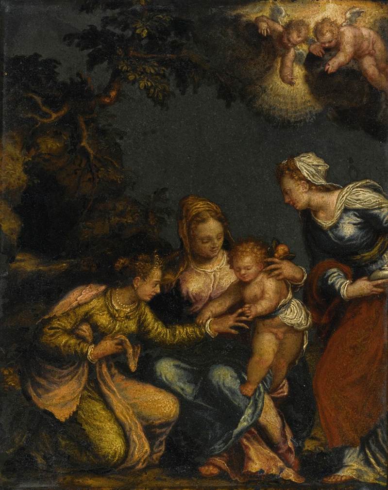 The Mystic Marriage of St Catherine