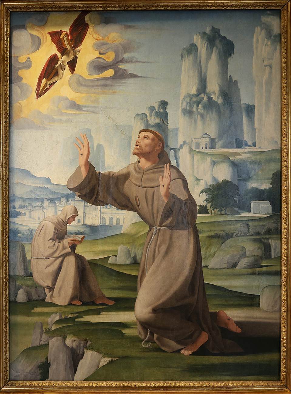 Stigmatisation of St Francis