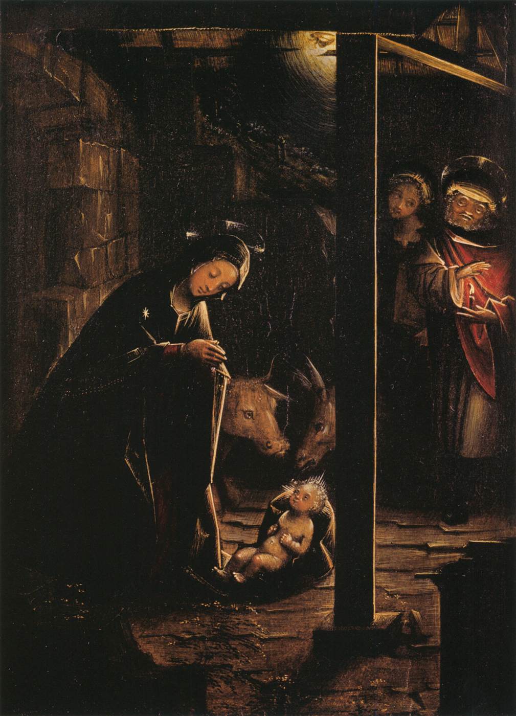 Nativity in Nocturnal Light