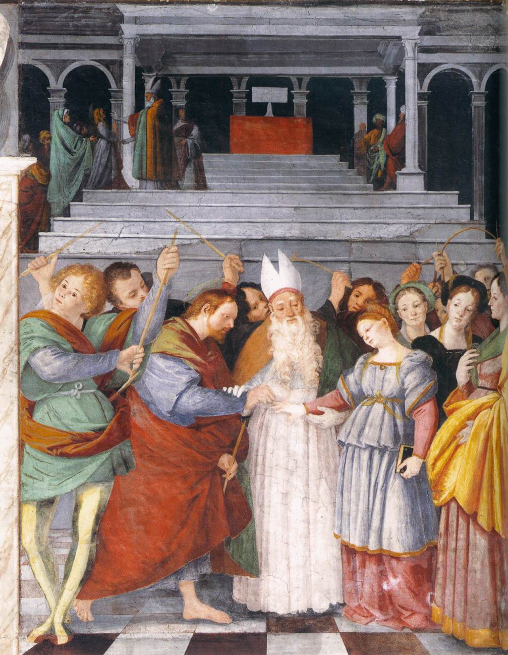 Scenes from the Life of Mary: The Presentation and Betrothal of Mary