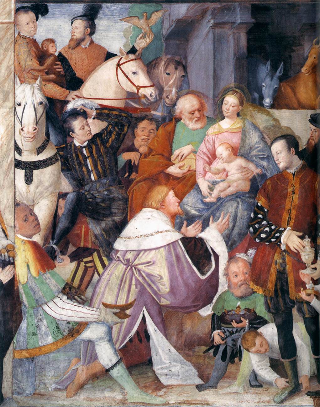 Scenes from the Life of Mary: The Adoration of the Kings