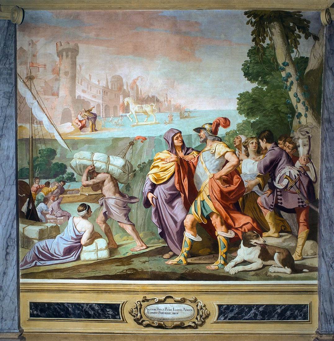 The Flight of Antenor from Troy
