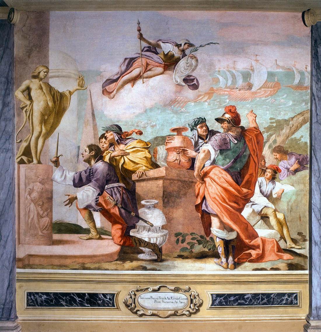 Lycaon Consecrating the Dagger of Apollo