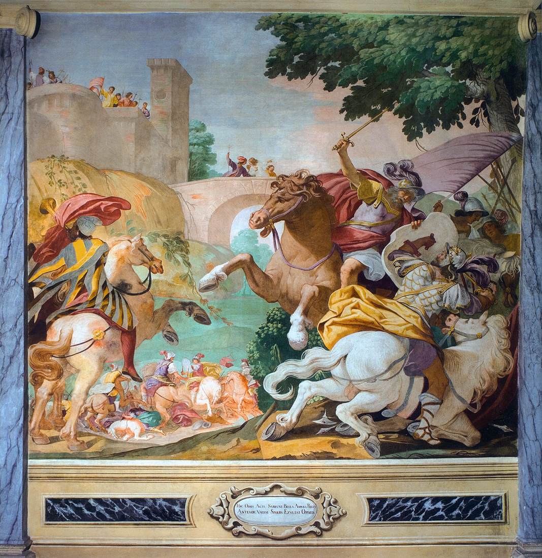 The Victory of Antenor over Valesius, King of the Illyrians