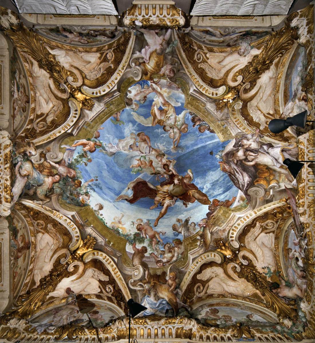 Spring: Venus Driving away Mars