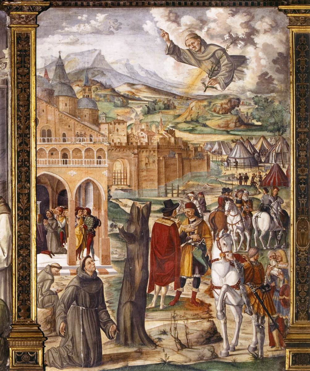 St Anthony Appears to the Blessed Luca Belludi