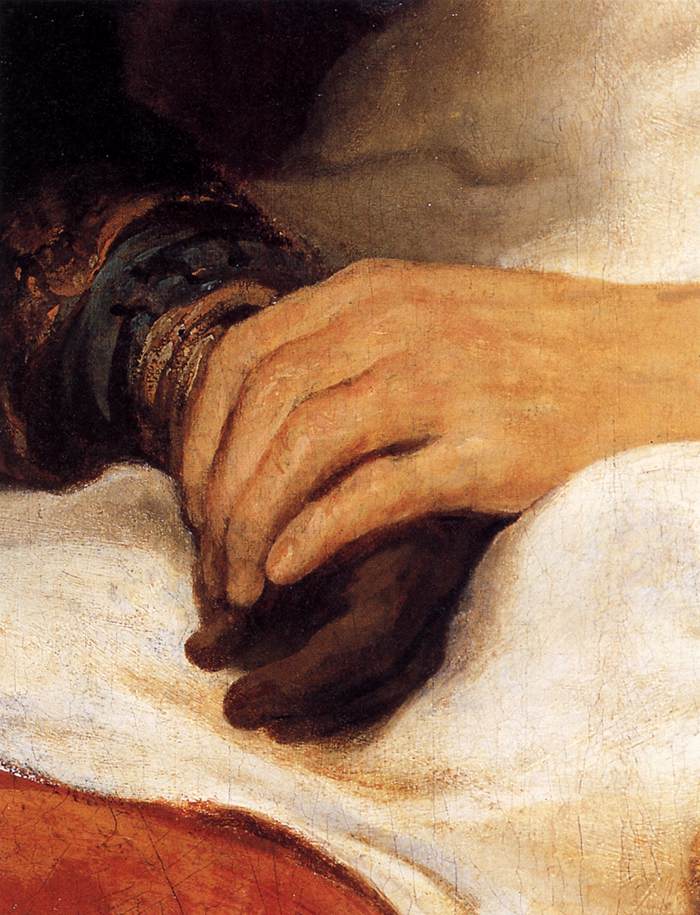 Isaac Blessing Jacob (detail)