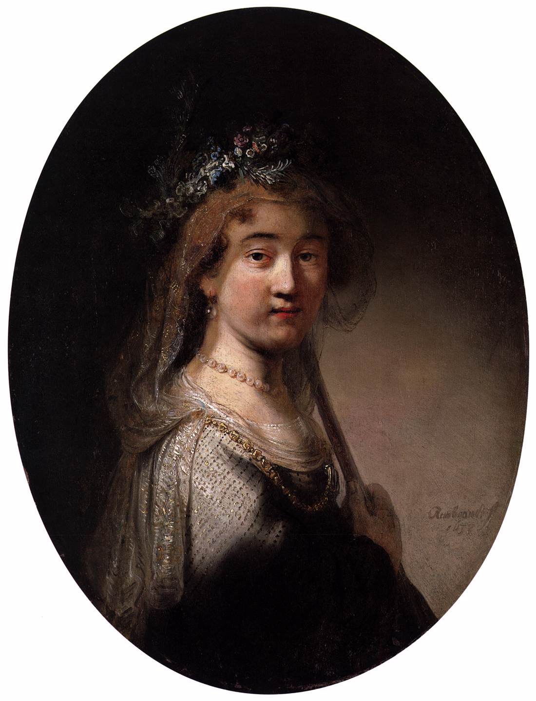 A Young Woman as a Shepherdess