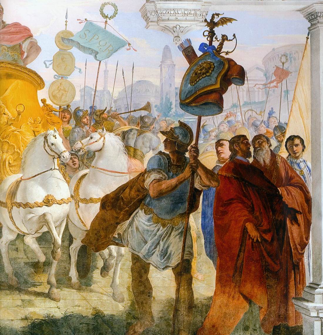 Triumph of Aureliano (detail)