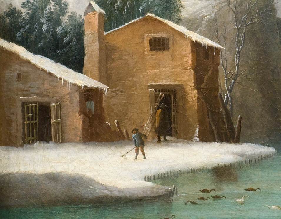 Winter Landscape (detail)