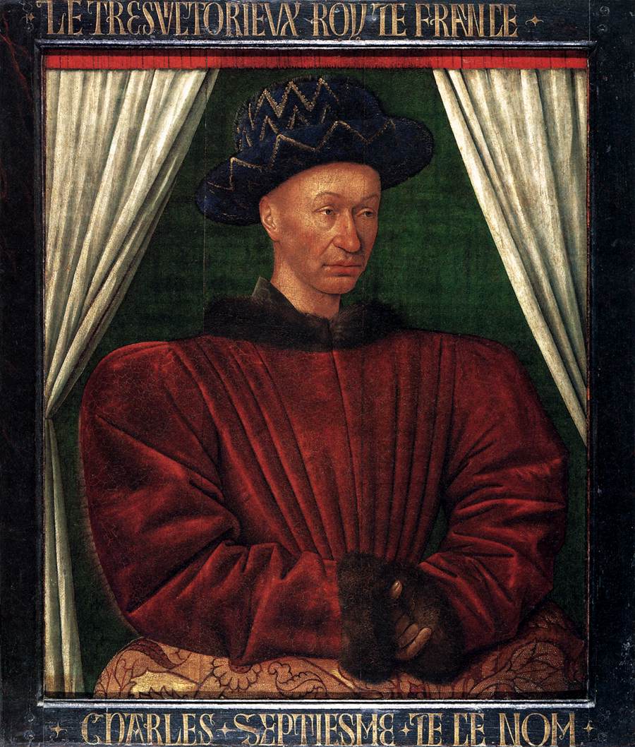 Portrait of Charles VII of France