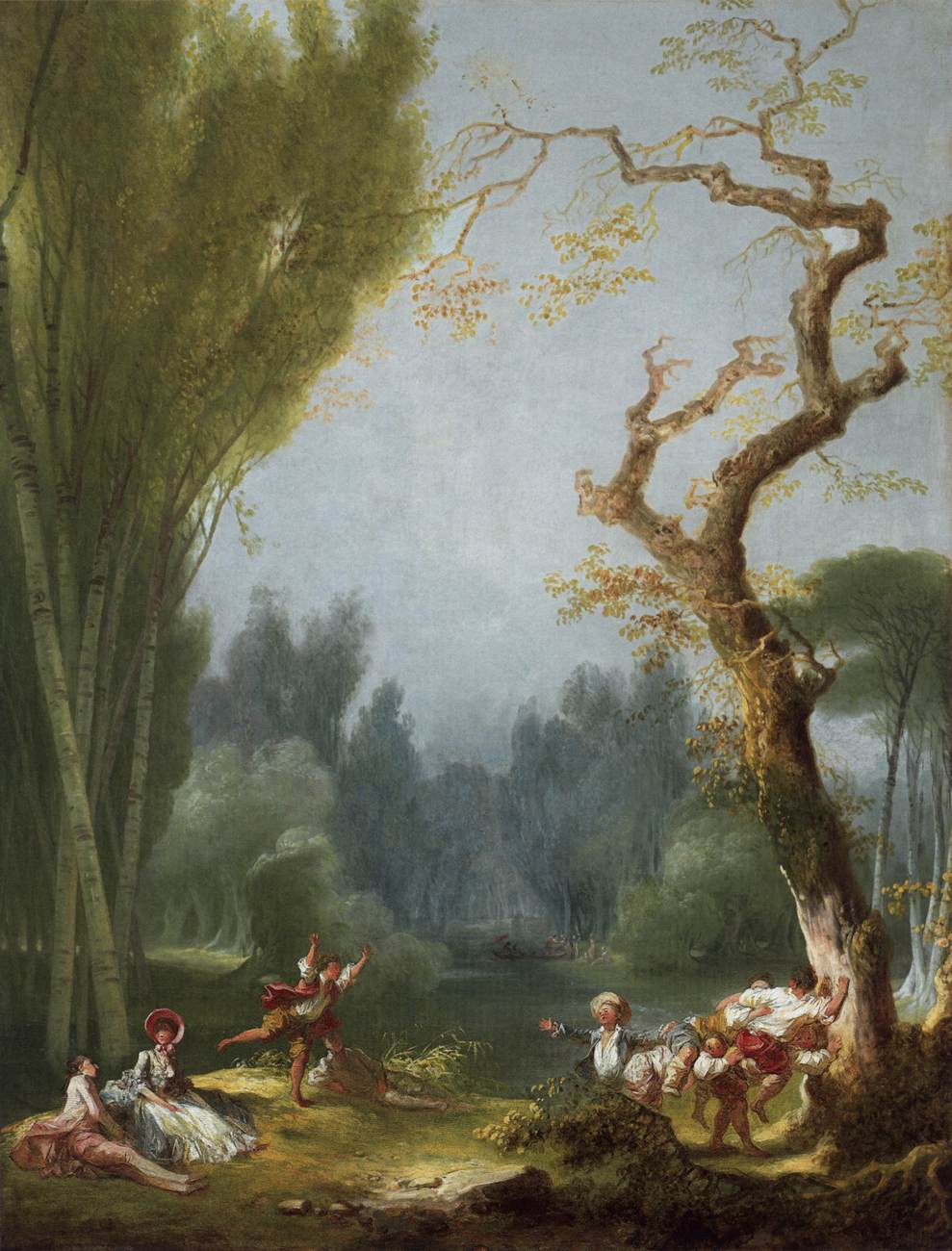 A Game of Horse and Rider