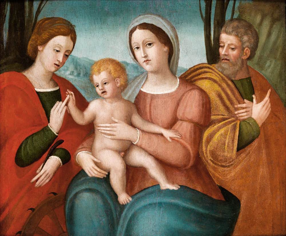 Mystical Marriage of St Catherine