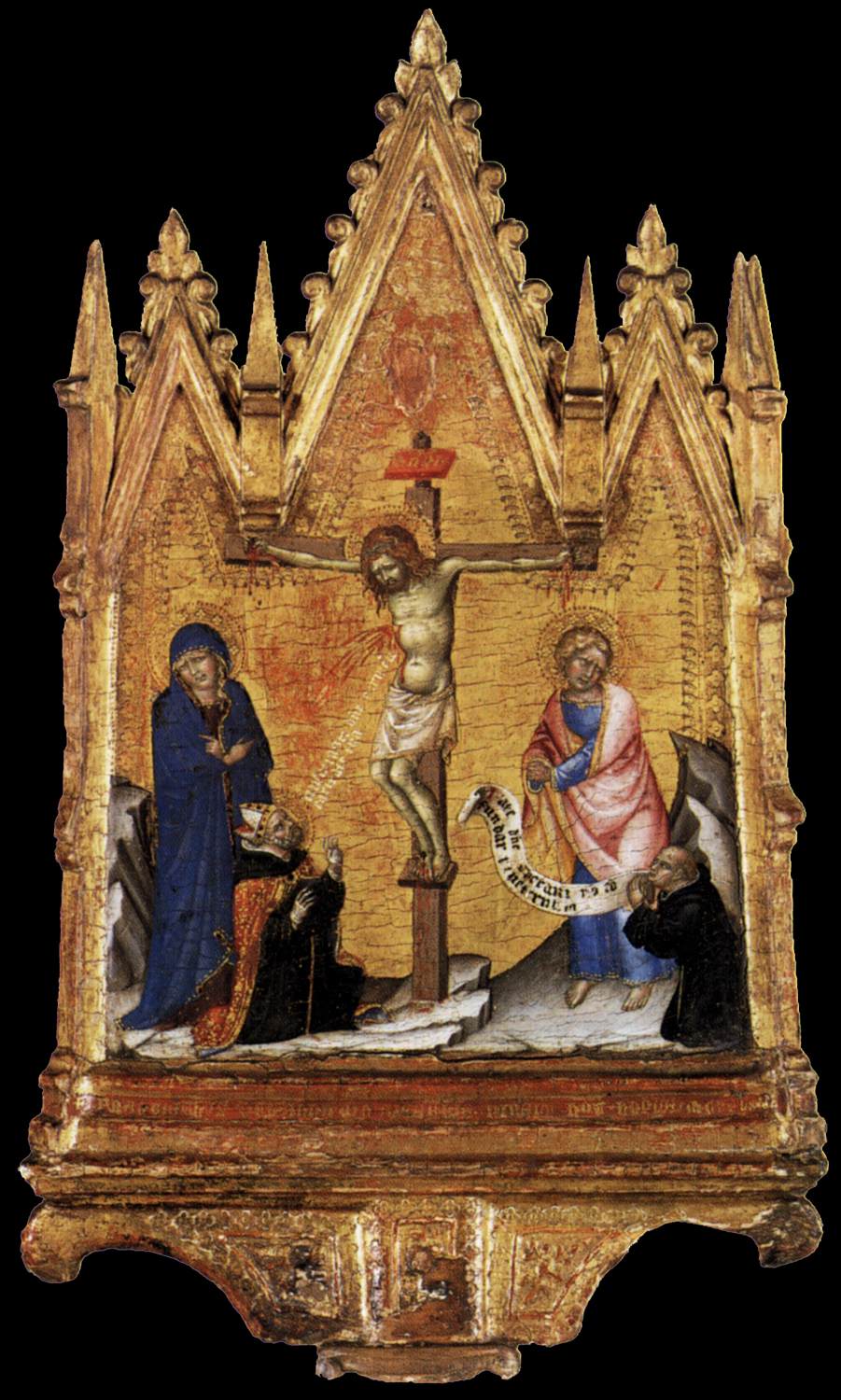 Crucifixion with Donor