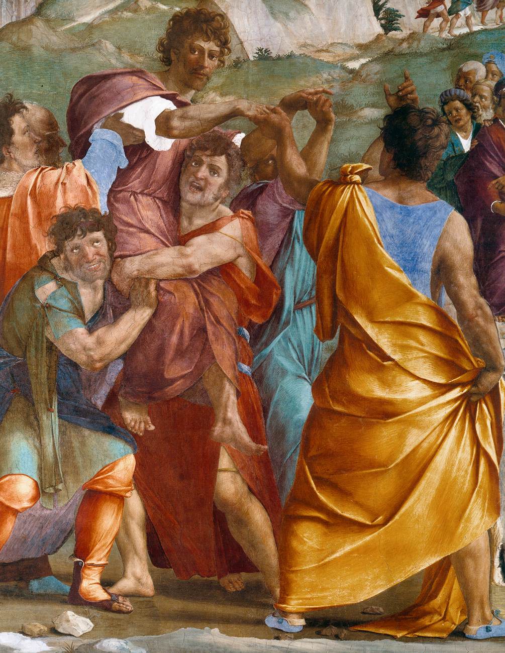 The Return of Cicero to Rome (detail)