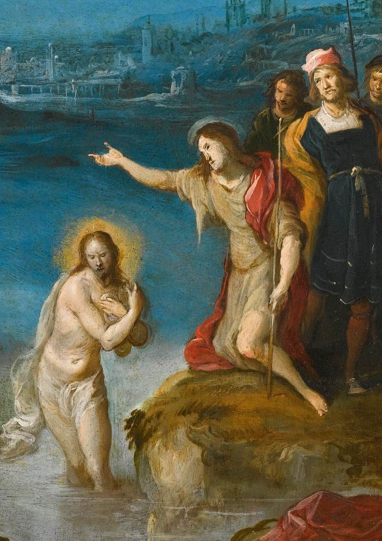 The Baptism of Christ (detail)