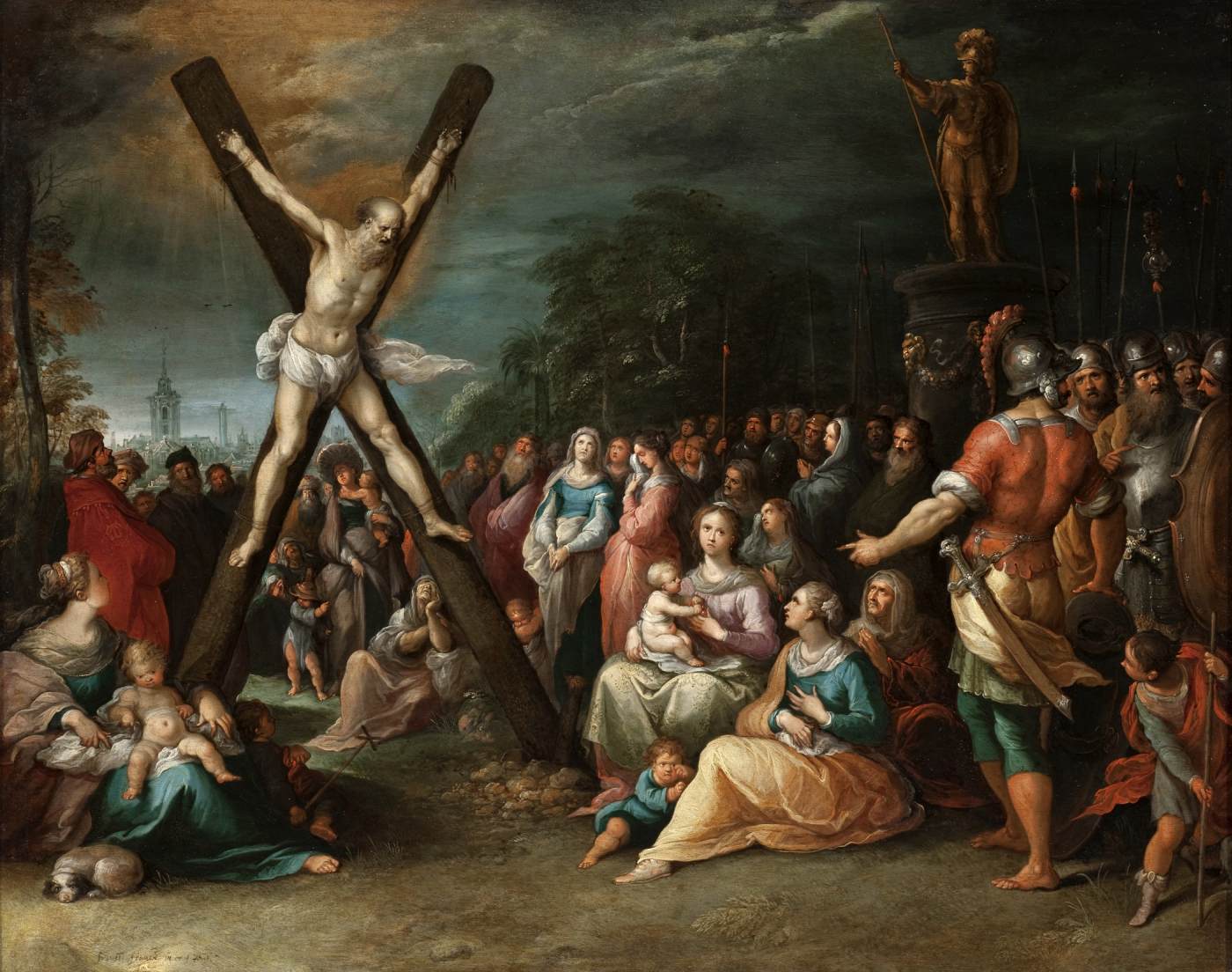 Crucifixion of St Andrew