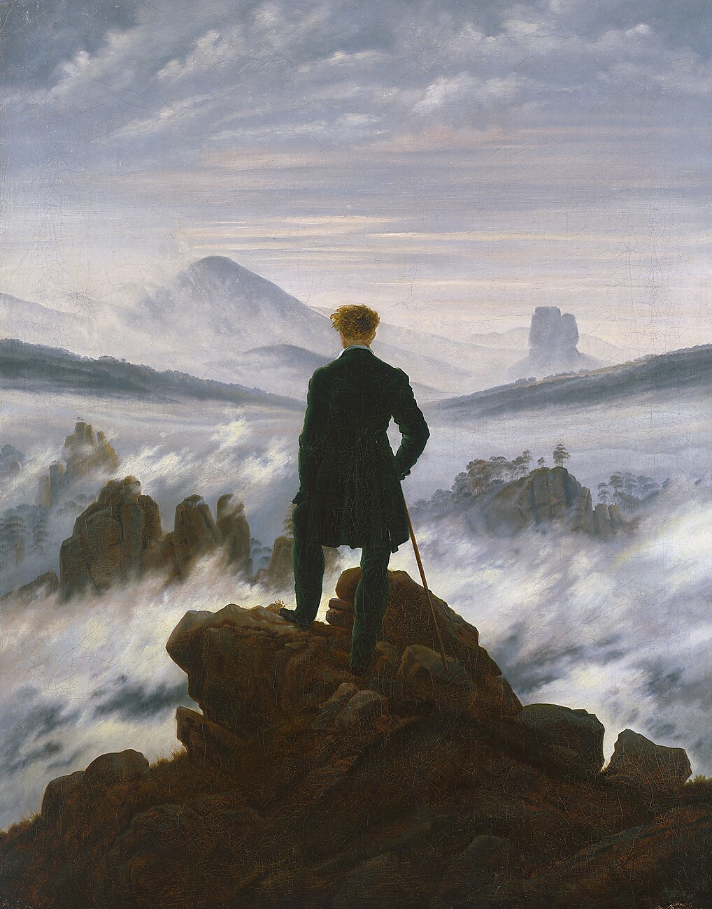 The Wanderer above the Mists