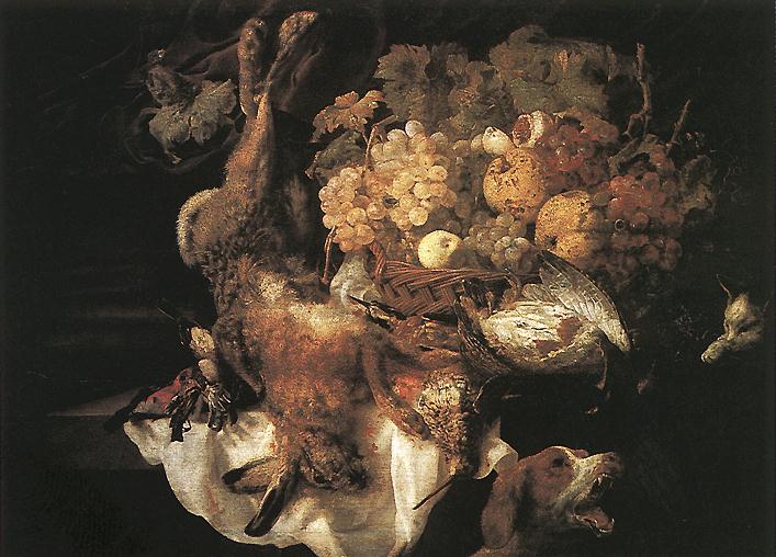 Still-life with Dog and Cat