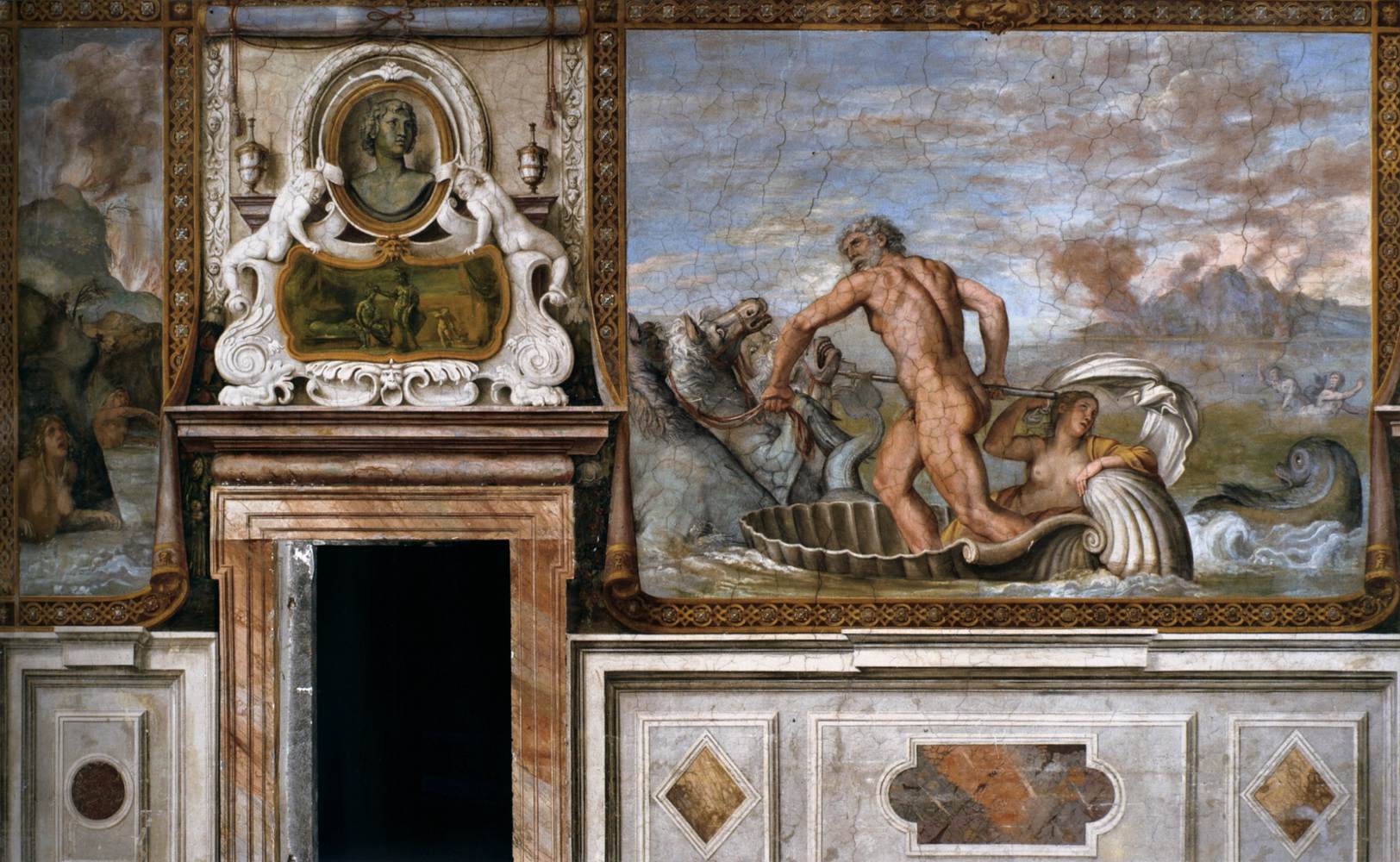 The Phaethon Legend: Neptune Taming Horses