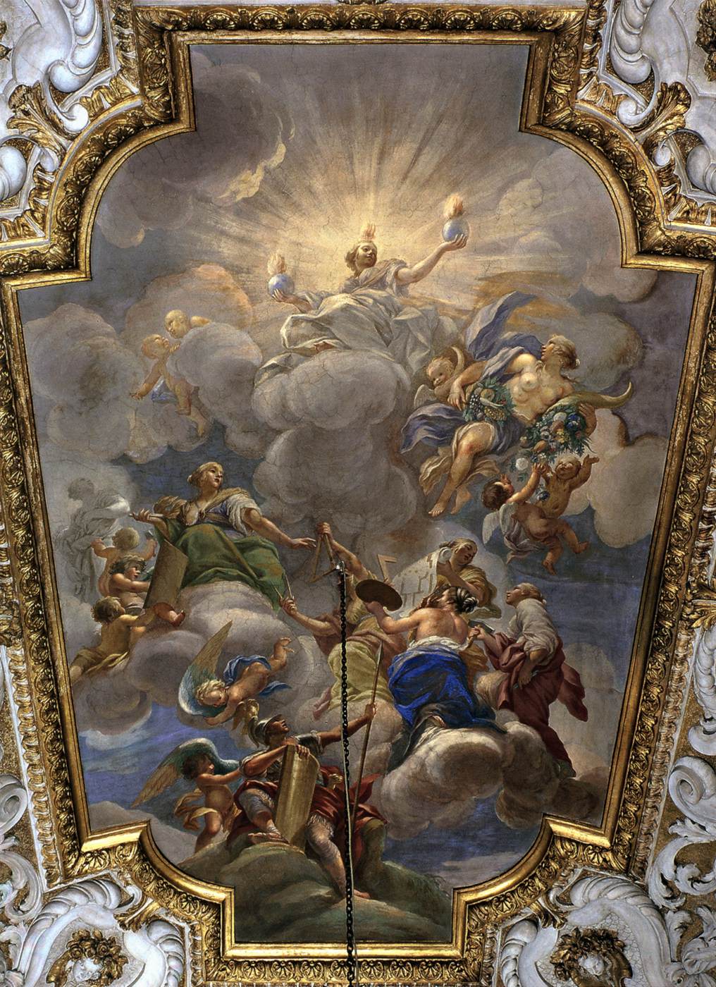 Allegory of the Fine Arts under the Protection of Wisdom and Nature