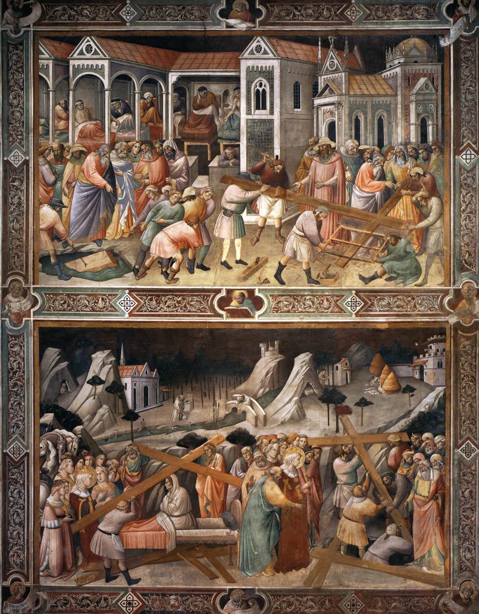 Scenes on the south wall