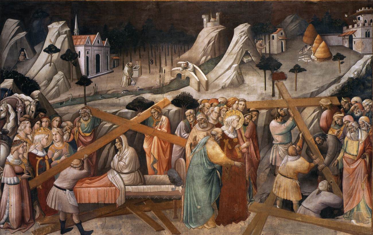 Retrieval and Trial of the Three Crosses