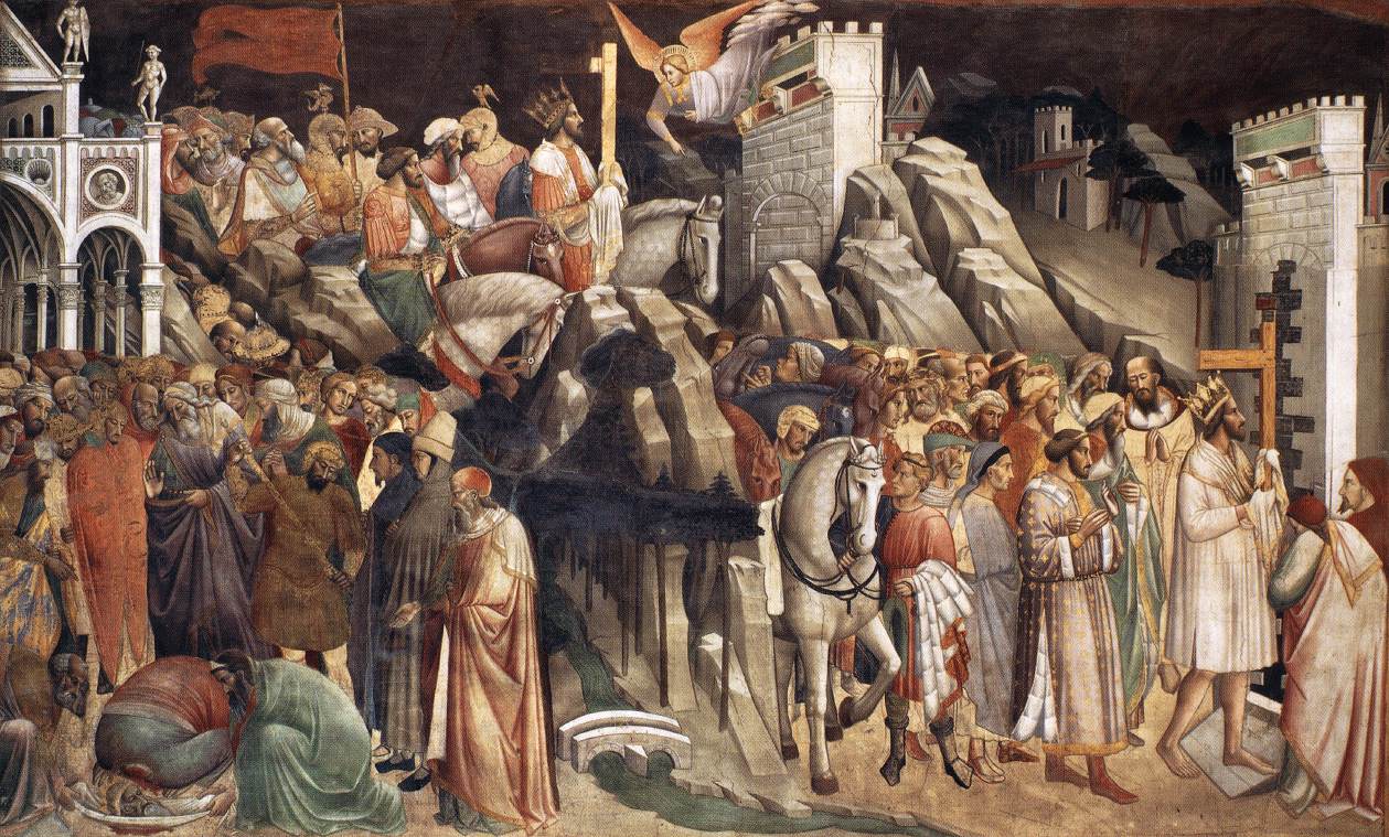 Emperor Heraclius Beheads Chosroës and Enters Jerusalem with the True Cross