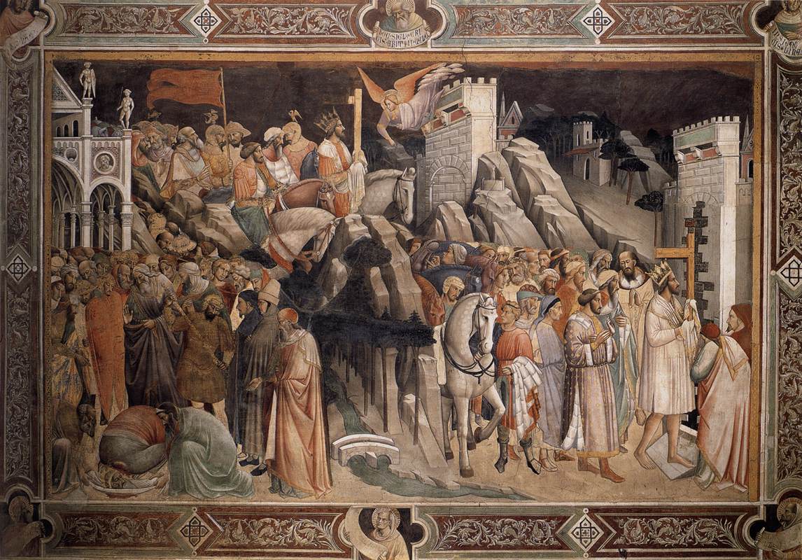 Emperor Heraclius Beheads Chosroës and Enters Jerusalem with the True Cross