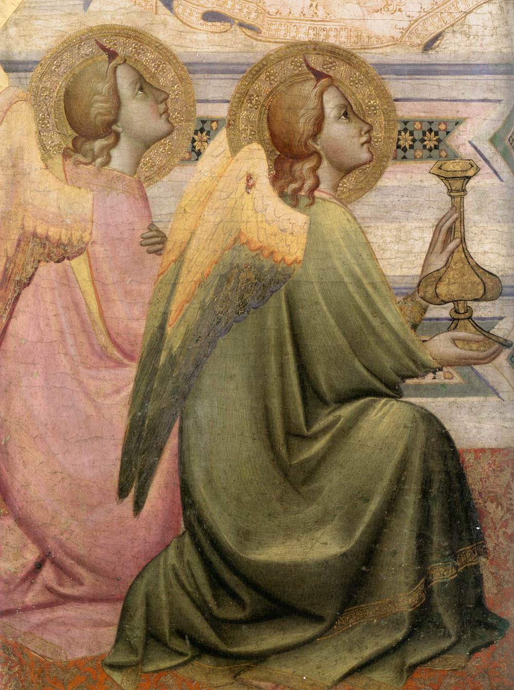 Coronation of the Virgin (detail)